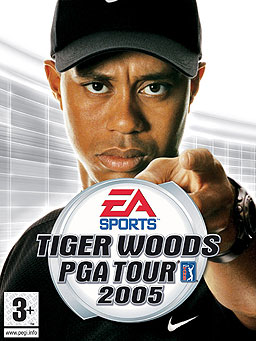 The cover of Tiger Woods PGA TOUR 2005